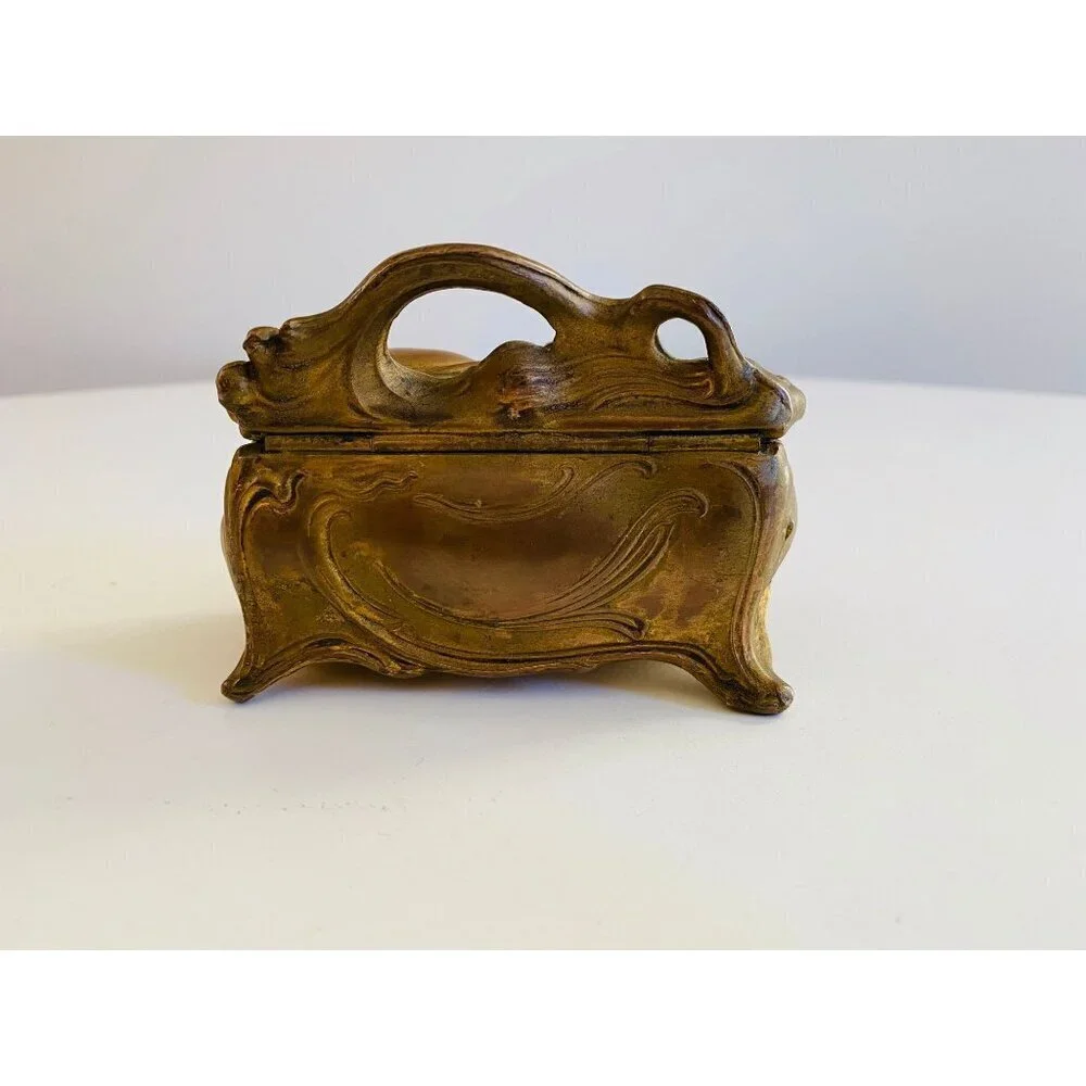 Vintage JB Jennings Brothers Jewelry Box, Jewelry Case, Trinket Holder, Jewelry